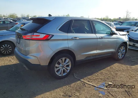 2022 Ford Edge Titanium from USA, damaged, VIN 2FMPK4K96NBA38989
